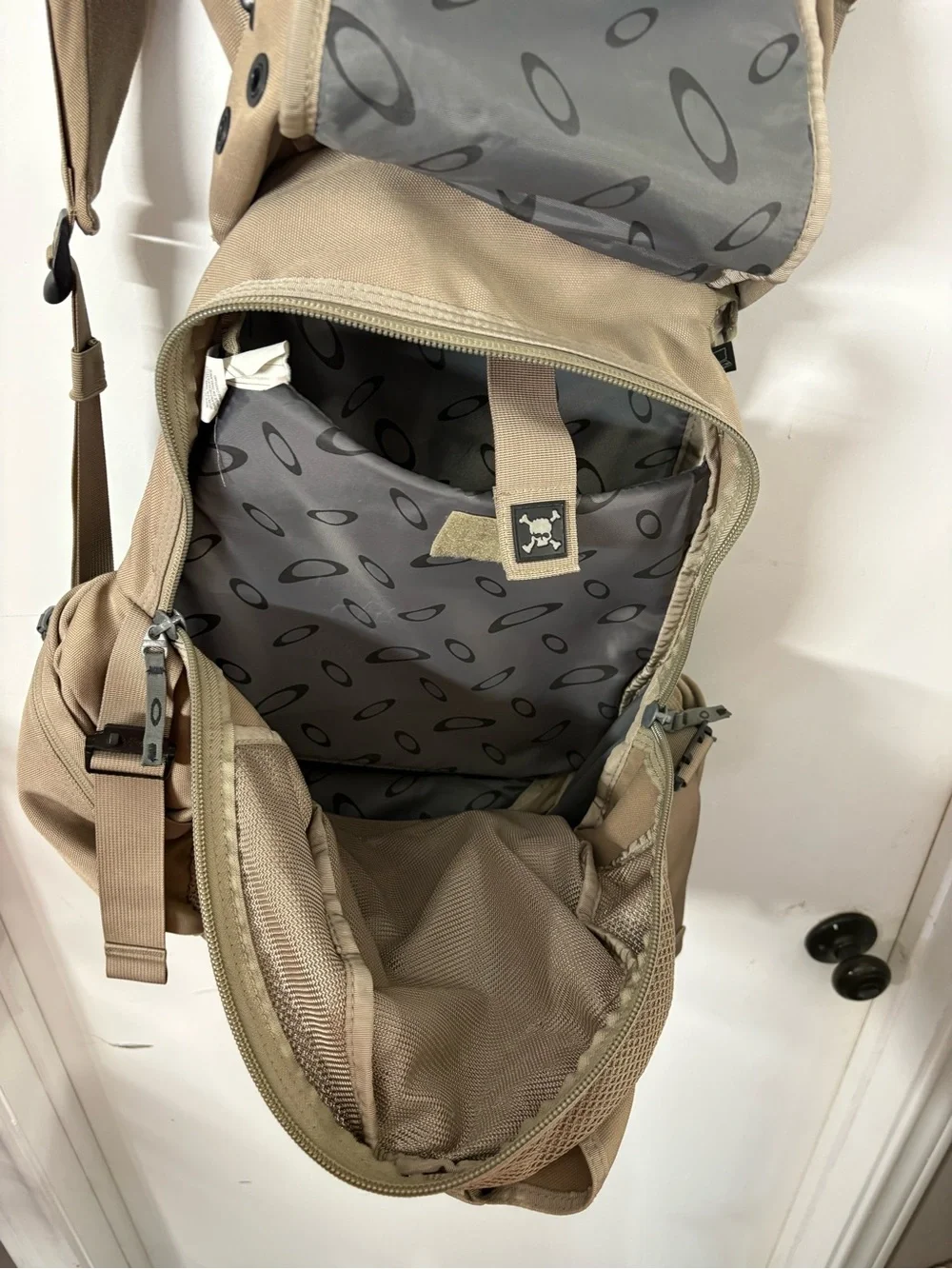 Oakley Tactical-Style Backpack in Khaki Tan